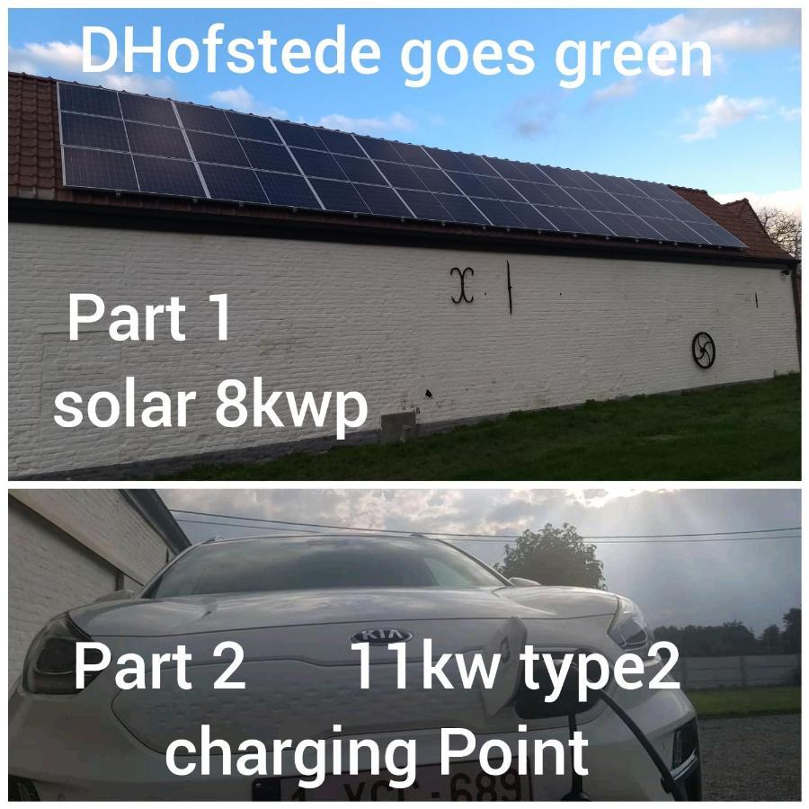 Dhofstede Vakantiewoning Oudenaarde Exteriör bild